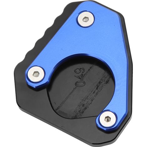 Plaque de support d'extension de béquille de moto en alliage d'aluminium, remplacement pour G310GS 2017-2018, bleu (1/5)