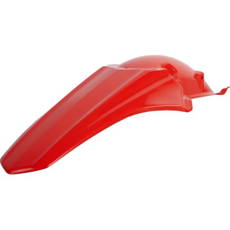 Guardabarros trasero Polisport para CRF 250R y 450R (2010-2013, 2009-2012), color rojo, resistente.
