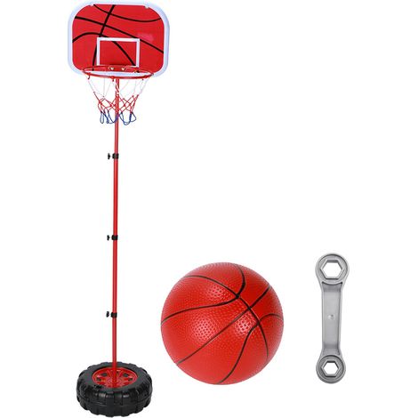 Panier de basket réglable en hauteur pour enfants, support extérieur sport, 1,52 m (1/5)