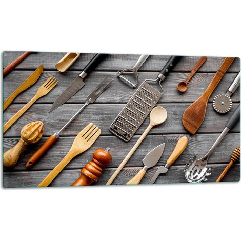 Tabla de cortar de cristal de 52x30 cm para cocina (1/5)