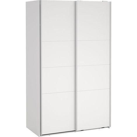 Catania Schiebetürenschrank 2 Türen 120x200cm weiß. (1/5)