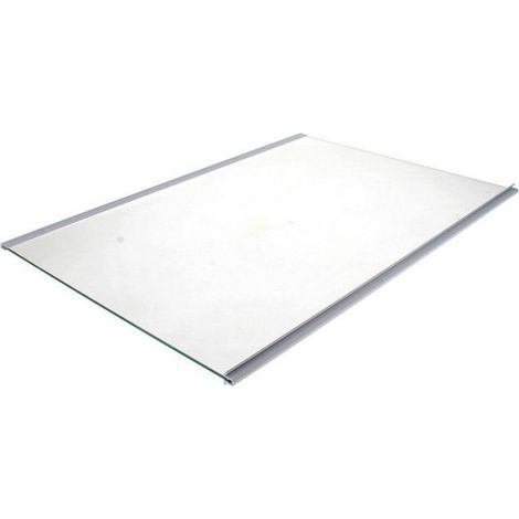 Clayette Verre - Bac À Légumes Réfrigérateur - Compatible Indesit - Dimensions 35 x 20 x 12 cm - Pièce D'Origine - Unité