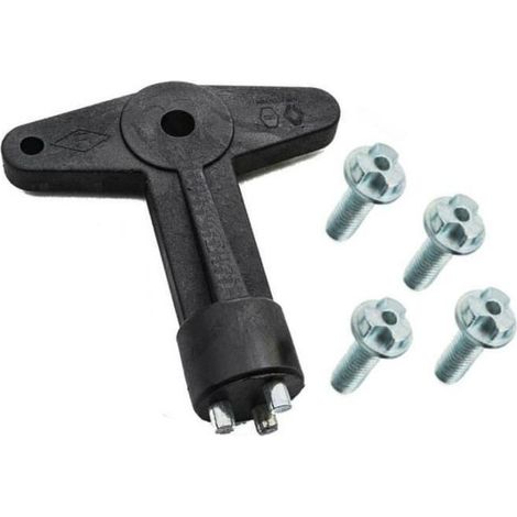 16 viti per copricerchi in lega, chiave inclusa, compatibili con Renault Mégane, Clio, Laguna, per la manutenzione dell'auto. (1/5)