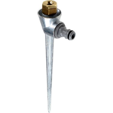1 Arroseur automatique, Métal, Piquet métal, Ø9,40m, Jardin