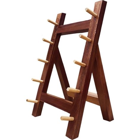 Porte-Couteaux À Sushi Sashimi À 5 Niveaux De Style Japonais, Étagère De Rangement en Bois À Plusieurs Niveaux pour Couteaux À Saumon À Baïonnette, Idéale pour Les Boutiques Restaurants De (1/5)