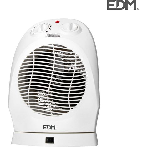 Chauffage au sol - modèle oscillant vertical - 1000-2000w - edm (1/5)