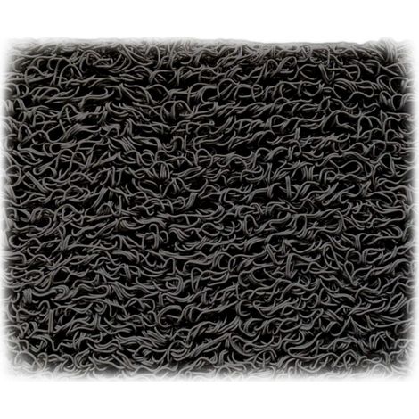 Felpudo rizos transit CON base. Rollo 12 x 1,22 metros. - Lestare - Negro (1/2)