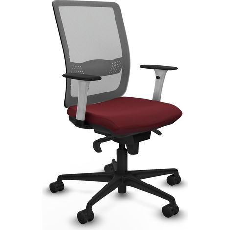 Silla piqueras y crespo Haches blanco respaldo fijo soporte lumbar ajustable (1/2)