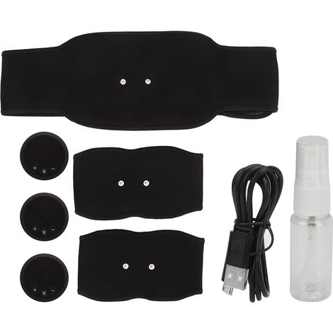 Patchs Abdominaux 3 en 1 - 12 Programmes, 19 Intensités - Silicone Doux pour Musculation et Fitness (1/5)