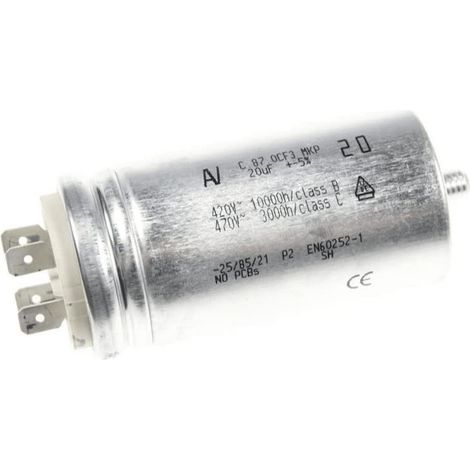 CONDENSADOR 20UF PARA Secadora BEKO - 2807962400