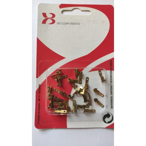 2,8mm männliche Faston-Klemmen (25 Stk.) (1/2)