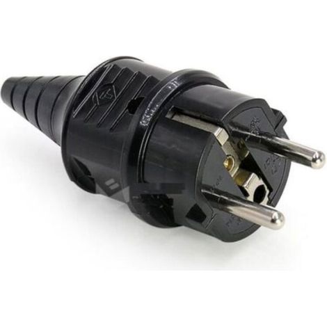 Prise Électrique Mâle - 250 V 16 A - IP44 - Pour Câble 6 à 16 mm - Intérieur - 1 Pièce (1/4)