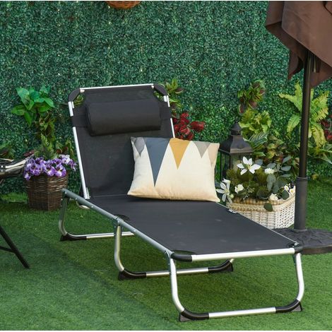 poltrona seduta 189x60 pieghevole regolabile OKMYHOME (1/3)