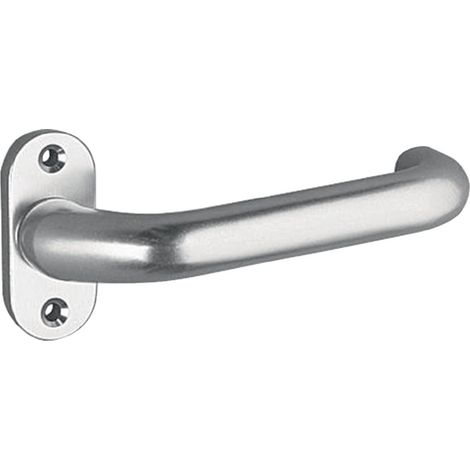 edi Pièce de perçage de poignée de porte profilée 1308/0800 Alu.F1 ov.8mm courr - 1308/0000/01 (1/3)