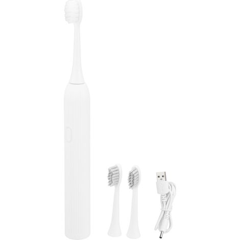 Brosse à dents électrique intelligente, portable, à ultrasons et rechargeable par USB, idéale pour les voyages des adultes.-AquaForge