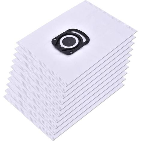 Lot de 10 sacs pour aspirateur Rowenta Compact Power-AquaForge (1/5)