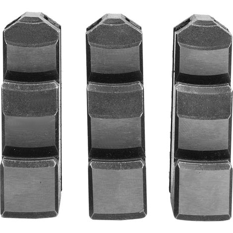 3 Pièces Mors Extérieurs pour Mandrin 5 Pouces K11-125 20CrMnTi Robuste Durable (1/5)
