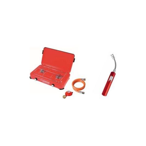 ROTHENBERGER Industrial Duo-fornello da campeggio incl. accendino USB - 1500005113 (1/5)
