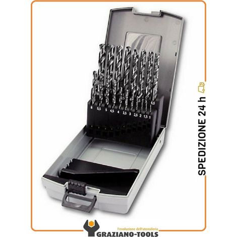 Kit Punte Assortite Con Cassetta In Plastica (19 Pz) 988 MA/S19