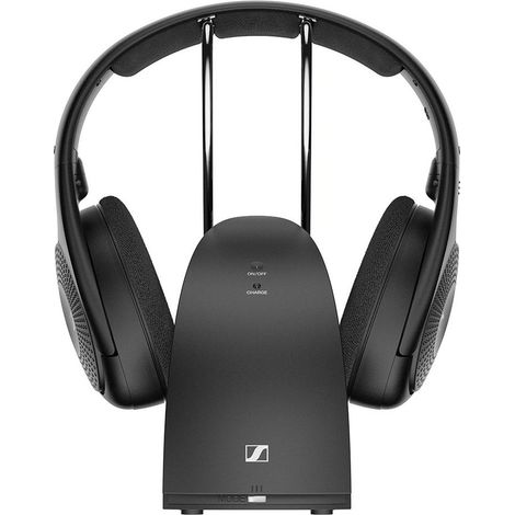 Sennheiser RS 120-W Cuffie Wireless A Padiglione TV Bluetooth Base di ricarica Nero (1/5)
