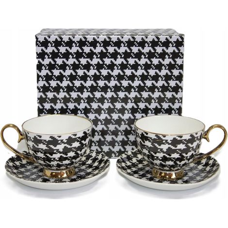 Juego de 2 tazas de porcelana de 250 ml en caja de regalo, colección Pepitka. (1/5)