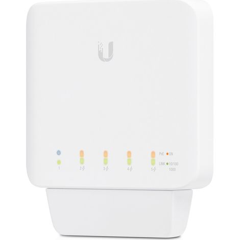 Ubiquiti UniFi Switch Flex (3-pack) Géré L2 Gigabit Ethernet (10/100/1000) Connexion Ethernet, supportant l'alimentation via ce port (PoE) Blanc (1/4)