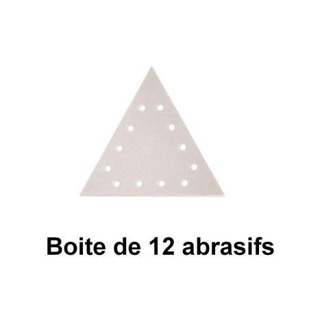 Abrasifs Moussflex triangle 285 mm grain 100 FLEX - Boite de 12 abrasifs