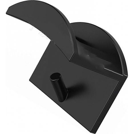 BEBUSINGOTO 10er-Pack selbstklebende Huthaken, moderne, transparente Wandhalterung, minimalistisches und robustes Design (1/5)