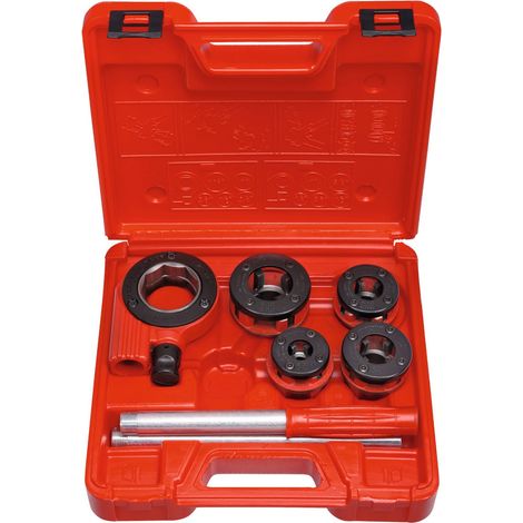 Filiera acciaio rothenberger cut-set bspt r 3/8-1" in valigetta (1/5)