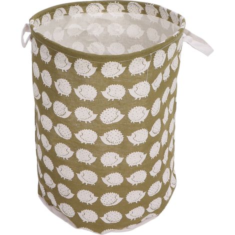Panier À Linge Pliable - Tissage Robuste Et Poignées Ergonomiques - Pour Salon De Massage Et Dormitoire - 1 Pièce (1/5)