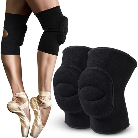 Genouillères de danse, volley-ball, mousse de 20 mm d'épaisseur, protection contre les chocs, protections pour le yoga, le sport, la course à pied, taille M (1/5)
