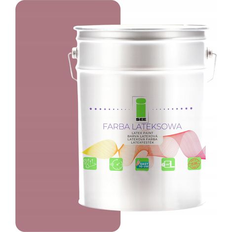 Peinture murale latex pour intérieur Rose turque 10L Fabricant (1/5)
