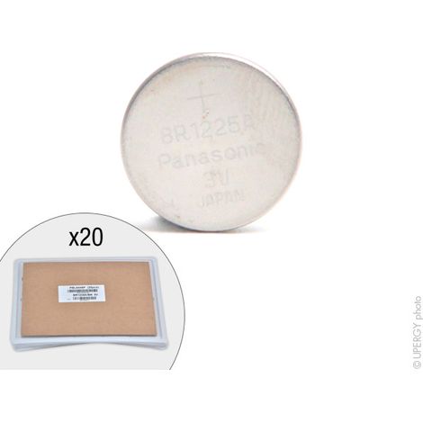 Panasonic - Pile bouton lithium BR1225A/BN PANASONIC 3V 48mAh (1/4)