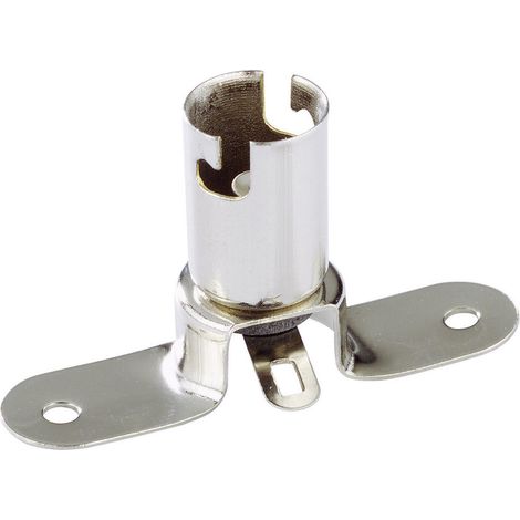 TRU COMPONENTS 794959 Lampenfassung Sockel (Miniaturlampen): BA9s Anschluss (Sockel): Lötfahne 1 St.
