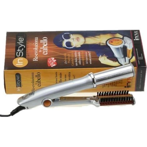 3PCS Hair Straightener Curling and Straight Hairdressing Tools Fer à friser et à lisser électrique (1/4)