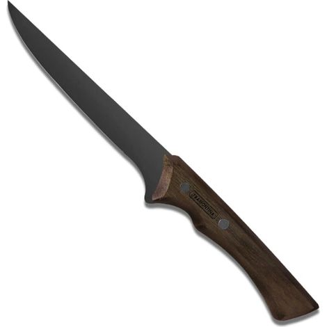 Coltello disosso professionale inox Tramontina Black cm 15