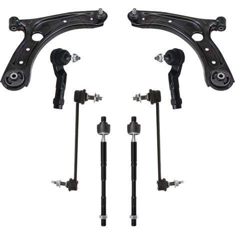 KIT BRACCIO OSCILLANTE 8 PEZZI COMPATIBILE CON KIA SOUL III (SK3) 2.0 Mpi 01.2019 - / Kit Sospensione Completo OE/OEM / Bracci Oscillanti + Testine Sterzo / Sostituzione Diretta OEM