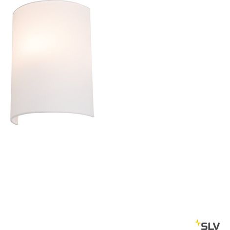 Abat-jour FENDA abat jour demi-cercle intérieur blanc - SLV 1001275 (1/5)