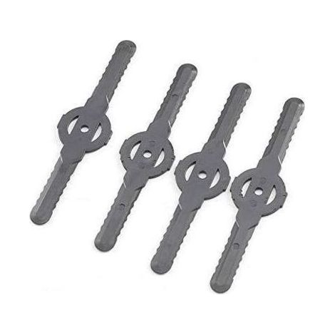 20 Pieces Lawn Mower Blades Plastic Lawn Mower Blade Cordless Mower Garden Tool Lawn Mower Mower (1/5)