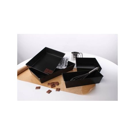 Strukturblechform 310x12x7,5cm schwarz
