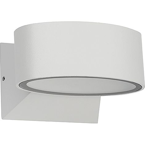 Applique da esterno Green Light idris ip54 6 w 4000k bianca (1/2)