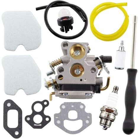 Carburateur avec Tournevis de Réglag Filtre à Air pour Husqvarna 235 235E 236 236E 240 240E C1T-W33 4 Zama Tronçonneuse Remplace 574719402 545072601 (1/5)