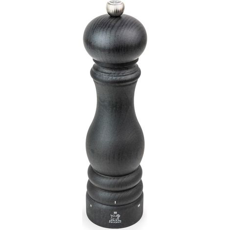 Peugeot Salzmill Paris Holz Grau Antrazit 22 cm