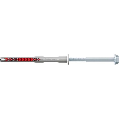 Cheville nylon rallongée DUOXPAND FUS avec vis tête hexagonale 10x140 mm en sachet de 10 pièces - FISCHER