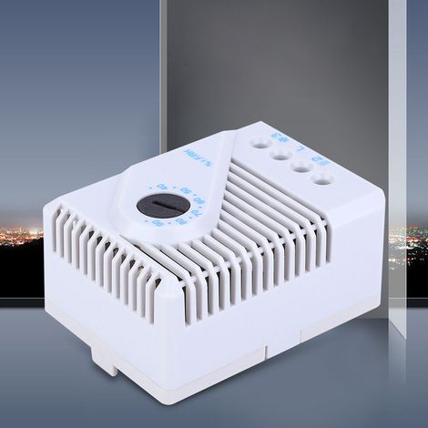 Contrôleur d'Humidité Mécanique MFR012 pour Armoire TV - Hygrostat Ventilateur Chauffant (1/5)