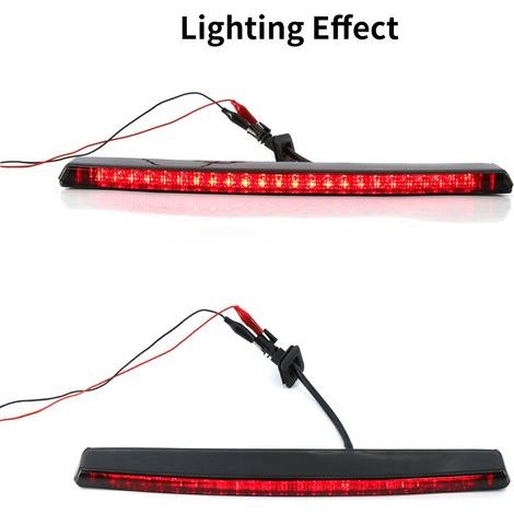 Feu stop de voiture, feu stop LED de remplacement pour VW Golf Mk5/GTI/R32 2005-2009, Polo Mk4 2003-2008, 1K8945087D, 1K6 945 097 F, 5K6945087C. (1/5)
