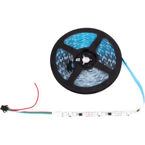 LED-Streifen smart IC RGB 12 V DC - 14,4 W/m - IP20 - 60 LED/m -