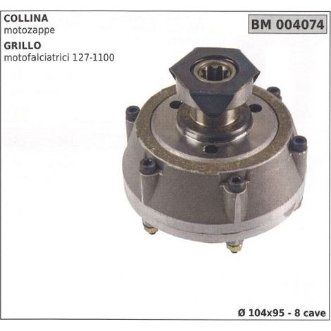 Disco frizione per COLLINA motozappa GRILLO motofalciatrice 127 1100 004074