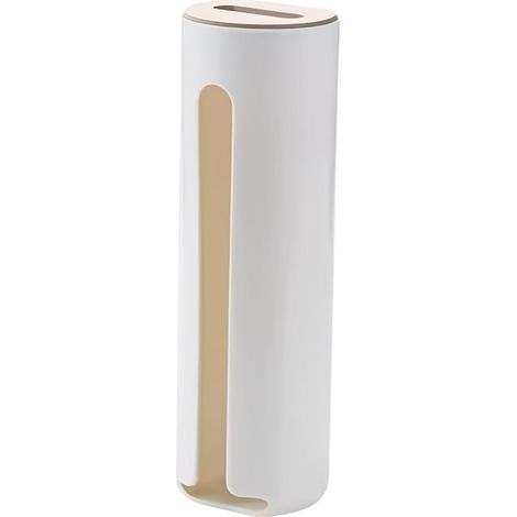 Distributeur de Coton Démaquillant - Support Mural Pratique pour Rangement Coton, Boîte Coulissante en Coton Cosmétique - Design Élégant et Fonctionnel pour Votre Salle de Bain (1/5)