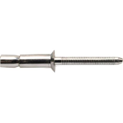 250 Rivets Structure Tête Fraisée 100° HIGHBOLT 6.4 x 14 mm - Acier - D-Work